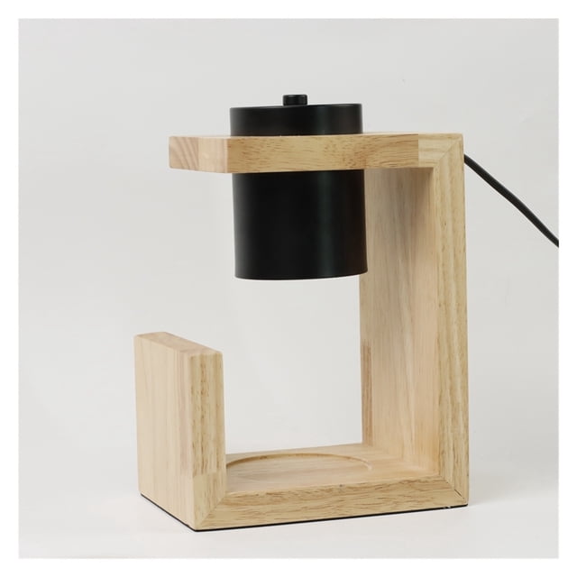 Wooden Base Candle Warmer Lamp, Timing Switch Dimming Switch Candle Melting Lamp ,Fast Heating