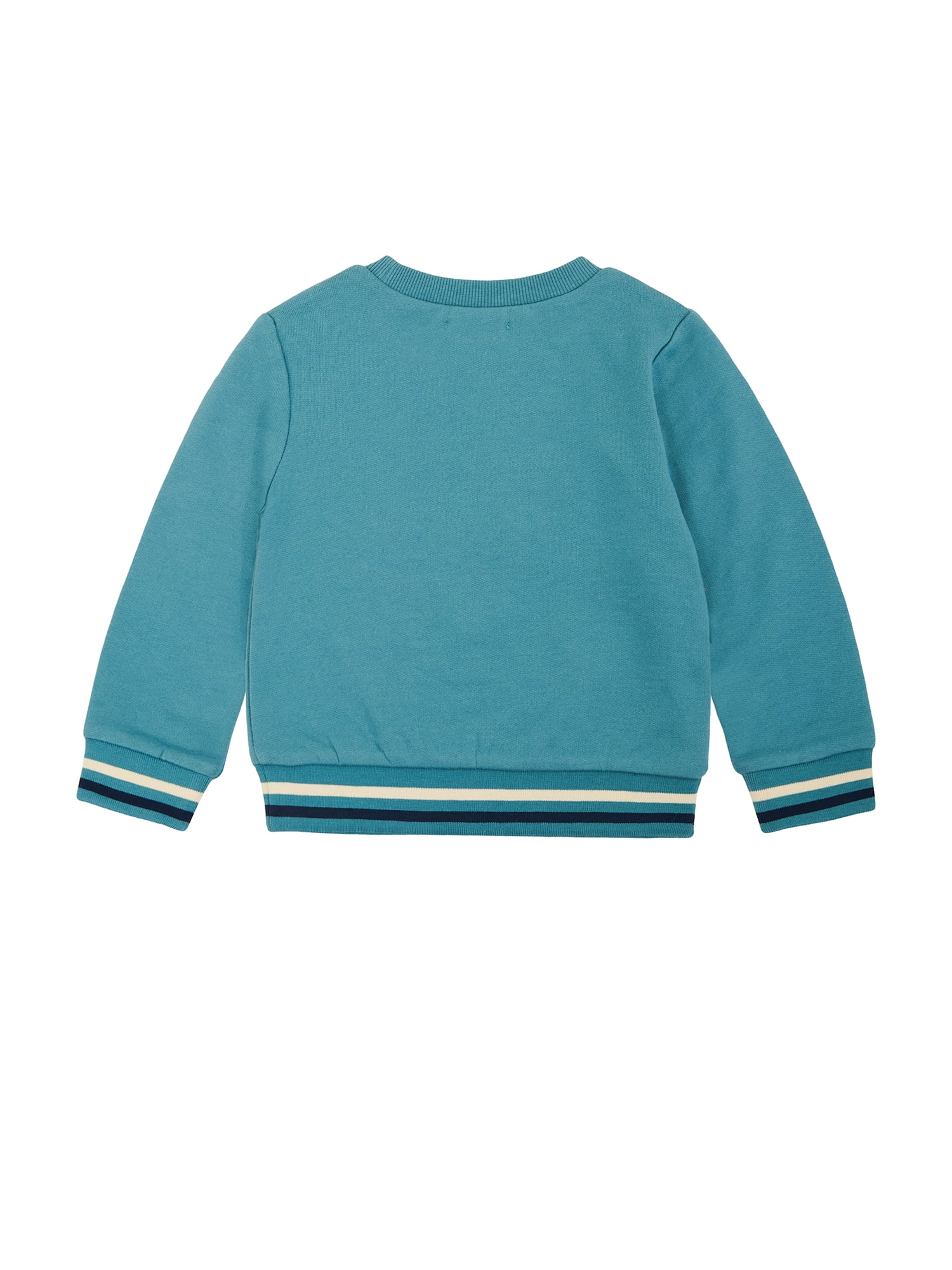 Wonderluxe Baby Boys' Long Sleeve Fleece Sweatshirt and Jogger, 3-Piece Set, Sizes 0-3M-24M