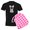 With Pink Pant, variant on CafePress - Alpha Omega T Shirt Pajamas - Men's Dark Loose Fit Cotton Pajama Set