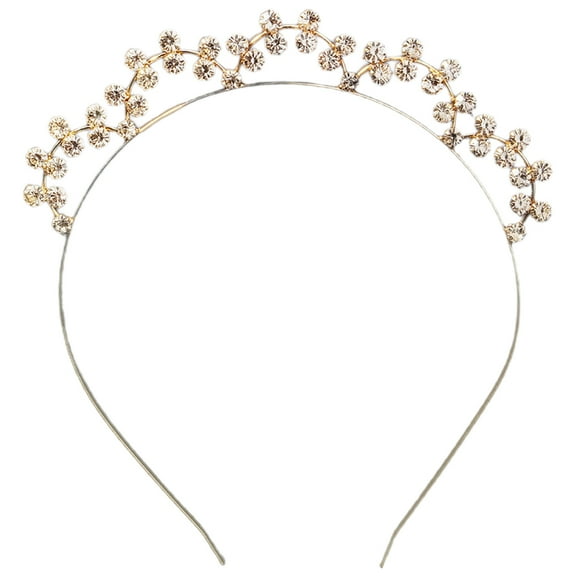 SKISUNO Sparkly Headband for Girls Suitable for Various Hairstyles Dance 1Pack