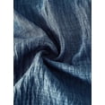 thumbnail image 7 of Baby Blue Plus Size Solid Ruched Halter Tiered Maxi Dress For Vacation, 7 of 7