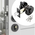 thumbnail image 2 of Modern Sturdy Single Cylinder Deadbolt Lock For Front Door Security, Invisible Keyed Entry Door Lock, 2 of 5