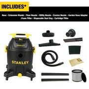 Stanley 10 Gallon 6HP Portable Poly Wet/Dry Vacuum SL18701P-10A