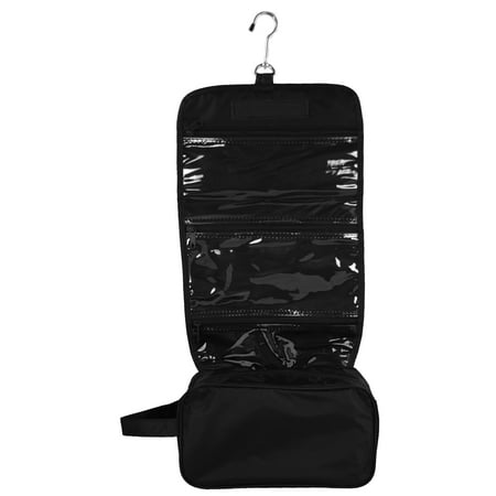 Ensign Peak Hanging Toiletry Bag, Black (Best Hanging Toiletry Bag)