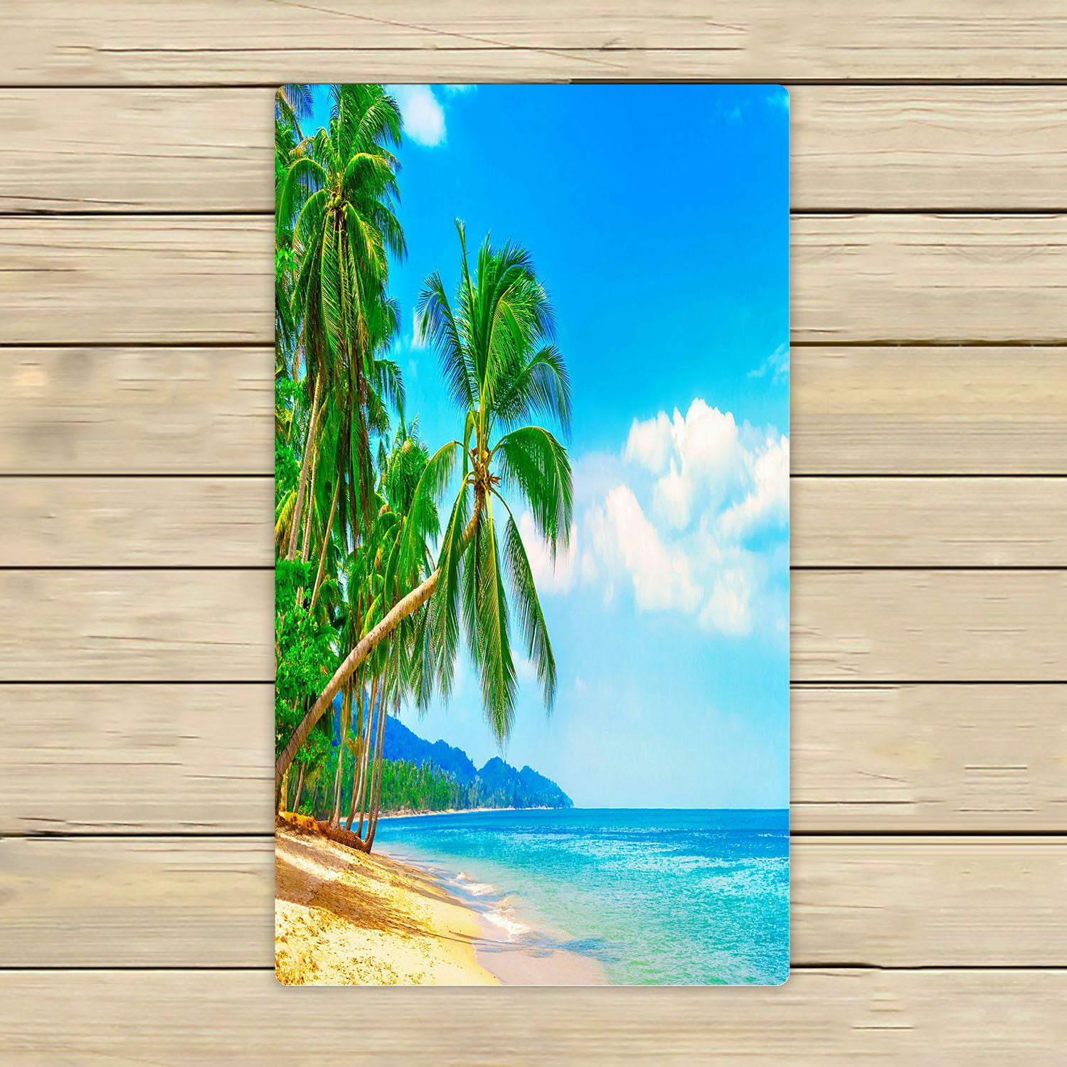 ABPHQTO Beautiful Beach View Of Nice Tropical Beach Towels,Beach Bath