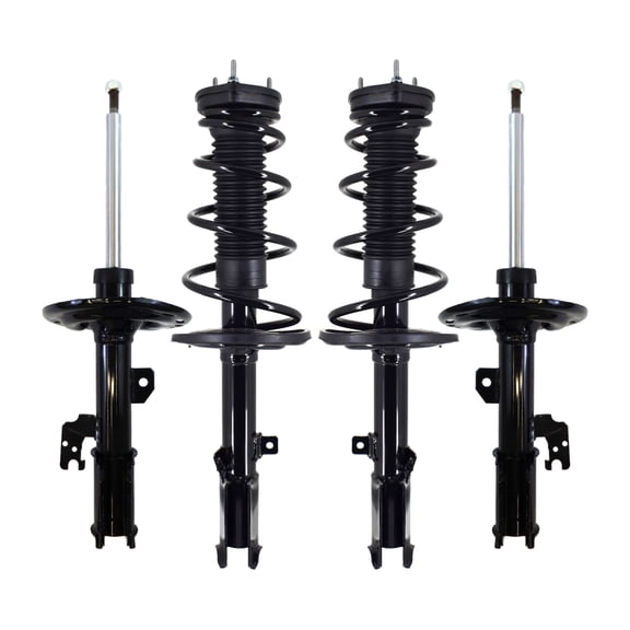 Set of 4 Front Strut-Rear Quick Complete Strut-Coil Spring For 2006-2008 Toyota Solara