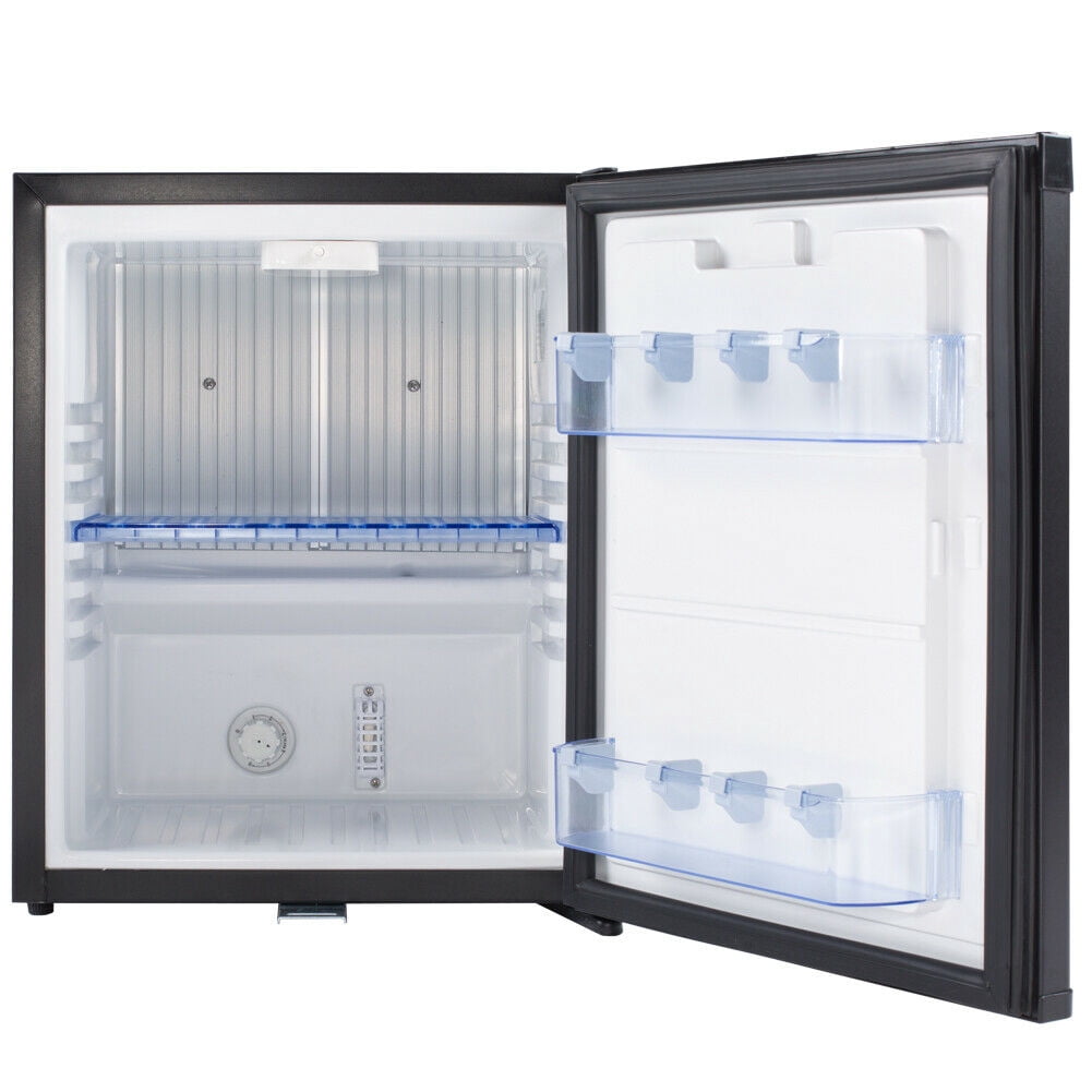 Smad Mini Refrigerator Semi Truck AC110 DC12V Fridge 1.0 Cu ft Freightliner Cascadia Reversible Door