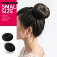 thumbnail image 7 of MRSXXNTY Donut Hair Bun Maker 7 Pieces,Ring Style Bun Maker Set with Hair Bun Makers (1 extra-large, 2 large, 2 medium and 2 small), 5 pieces Hair Elastic Bands, 20 pieces Hair Pins, Dark Brown, 7 of 7