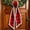 Red, variant on Canvas Wreath Sash for Front Door, Elegant RIC Rac Trim Wreath Accessory, Decorative Ribbon for Yard, Doorway, Indoor & Outdoor, Perfect for Bridal Showers, Xmas & Home Decor