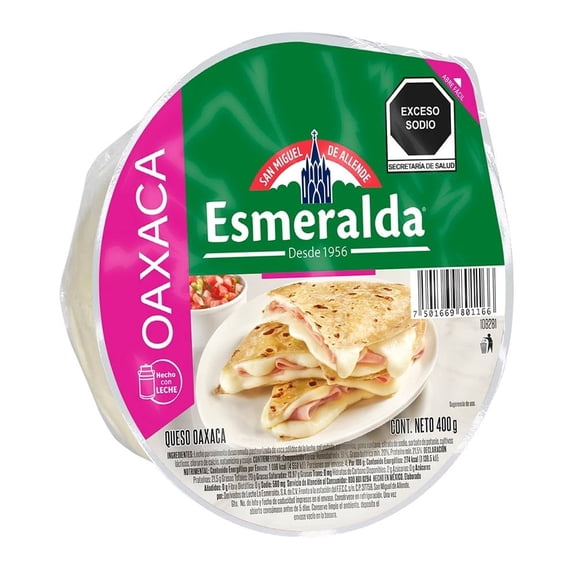 Queso Oaxaca Esmeralda 400 g