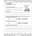 thumbnail image 5 of 100 Write-and-Learn Sight Word Practice Pages: Engaging Reproducible Activity Pages That Help Kids Recognize, Write, and Really LEARN the Top 100 High-Frequency Words That are Key to Reading Success, 5 of 5