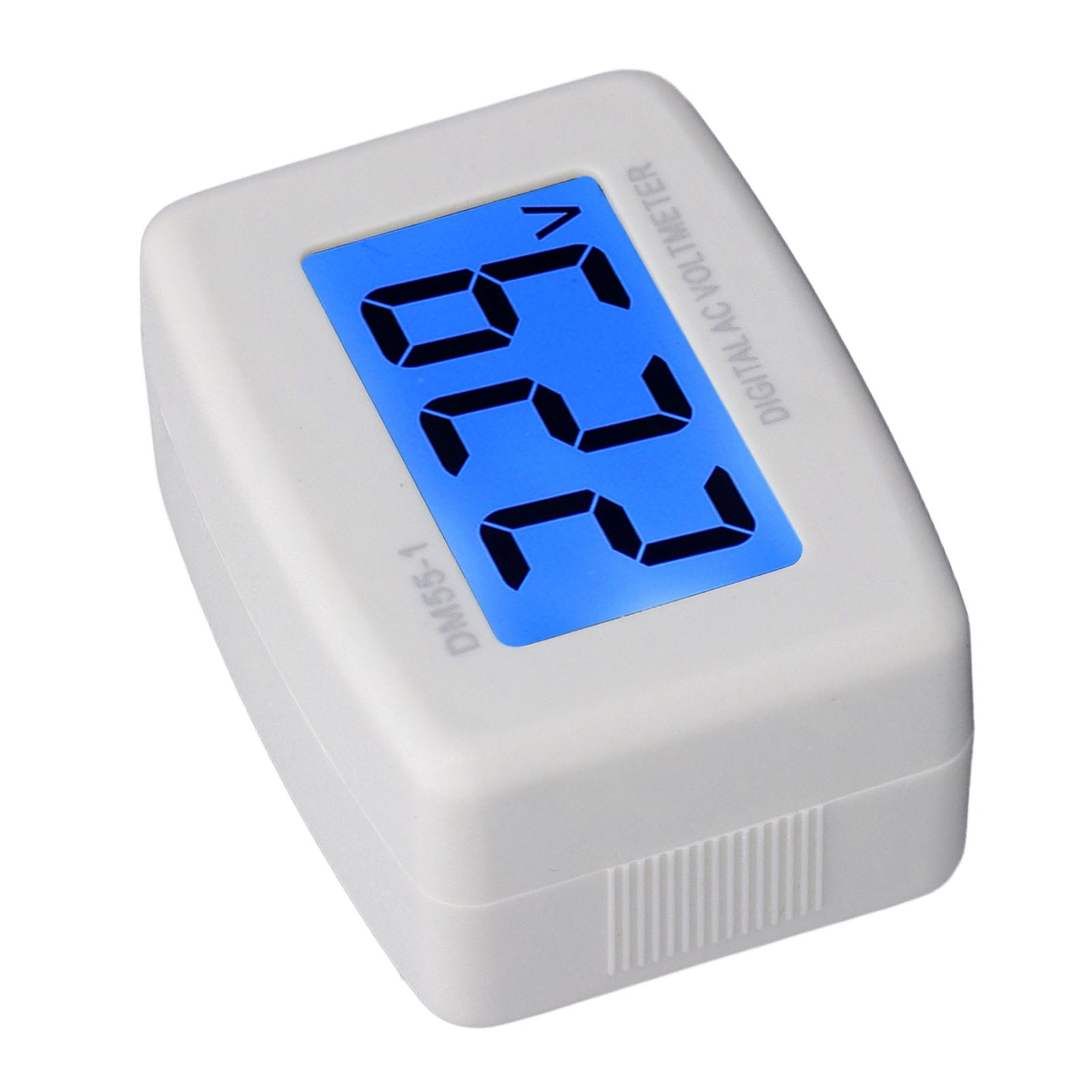 LCD Digital RV Voltage Meter Easy To Use Voltage Test Monitor Plug In Type Easy To Read For Home EU Plug US Plug Walmart
