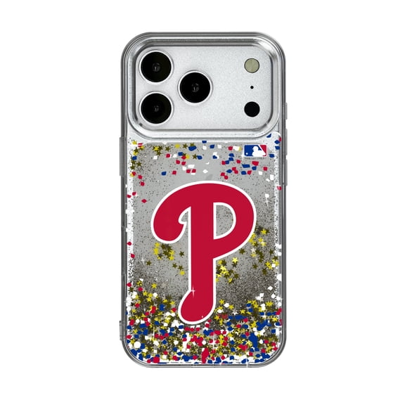 Philadelphia Phillies Glitter Confetti iPhone Case