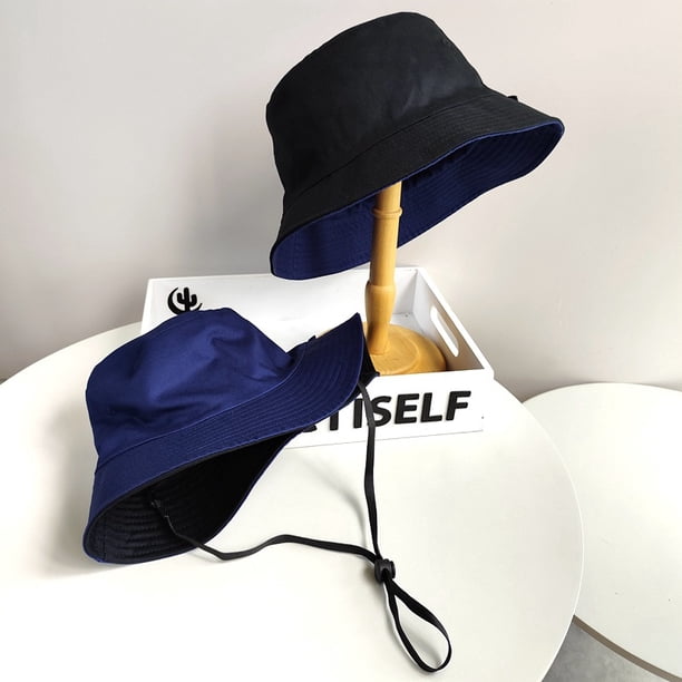 Sombrero de pescador con gran circunferencia de la cabeza, sombrero de pescador de doble cara, sombrero para el sol para hombres, sombrero protector solar para mujeres