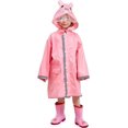 thumbnail image 1 of Chubasquero para Niña Reflectores con Capucha Estampado Animal Liviano brillar Electrónica, 1 of 5