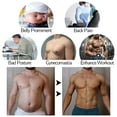 thumbnail image 6 of FITVALEN Men Neoprene Sauna Suit Zipper Waist Trainer Vest Tank Top Trimmer Body Shaper with Adjustable Single Belt, 6 of 6