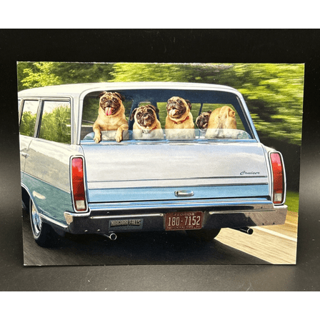 Happy Birthday (Dogs) Greeting Card w/Envelope