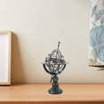 thumbnail image 4 of Minkissy 1Pack Rotating Iron Globe for Desktop Use Enthusiasts 11.8x5.1x5.1in, 4 of 8