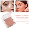 thumbnail image 2 of Monochrome Peach Blush Long-Lasting Matte Finish Smooth Waterproof Blush for Natural Delicate Cheeks, 2 of 8