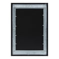 thumbnail image 5 of Kate and Laurel Deely Farmhouse Wall Mirror, 27 x 39, Black and Silver, Rustic Wall Decor with Galvanized Metal Frame, 5 of 8