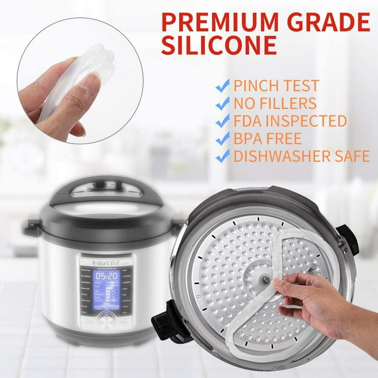 Silicone Sealing Ring 6qt,for Instant Pot Sealing ring for 5qt