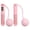 Pink Dual use Counting We, variant on Yihuala Fitness Skipping Rope Digital Counting Jump Rope Weighted Jump Rope With Nonslip Handle for Indoor Outdoor Exercise