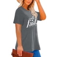 thumbnail image 2 of Anbech Christian Shirts Women Faith T Shirts Plus Size Graphic Shirts Oversized Short Sleeve Loose Tee, 2 of 7