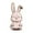 Pink, variant on JGJJUGN Foldable Bunny Phone Holder Cute Desktop Phone Stand for Mobile Devices, Portable Adjustable Bracket, Ventilated Design for Live Streaming, Strong Adhesive, Lightweight and Compact