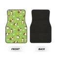 thumbnail image 2 of Naloa Guinea Pigs Car Foot Mat Set of 4 Pieces - Universal Floor Liner Neoprene Full Set Floor Mats for Cars Trucks SUV, 2 of 7