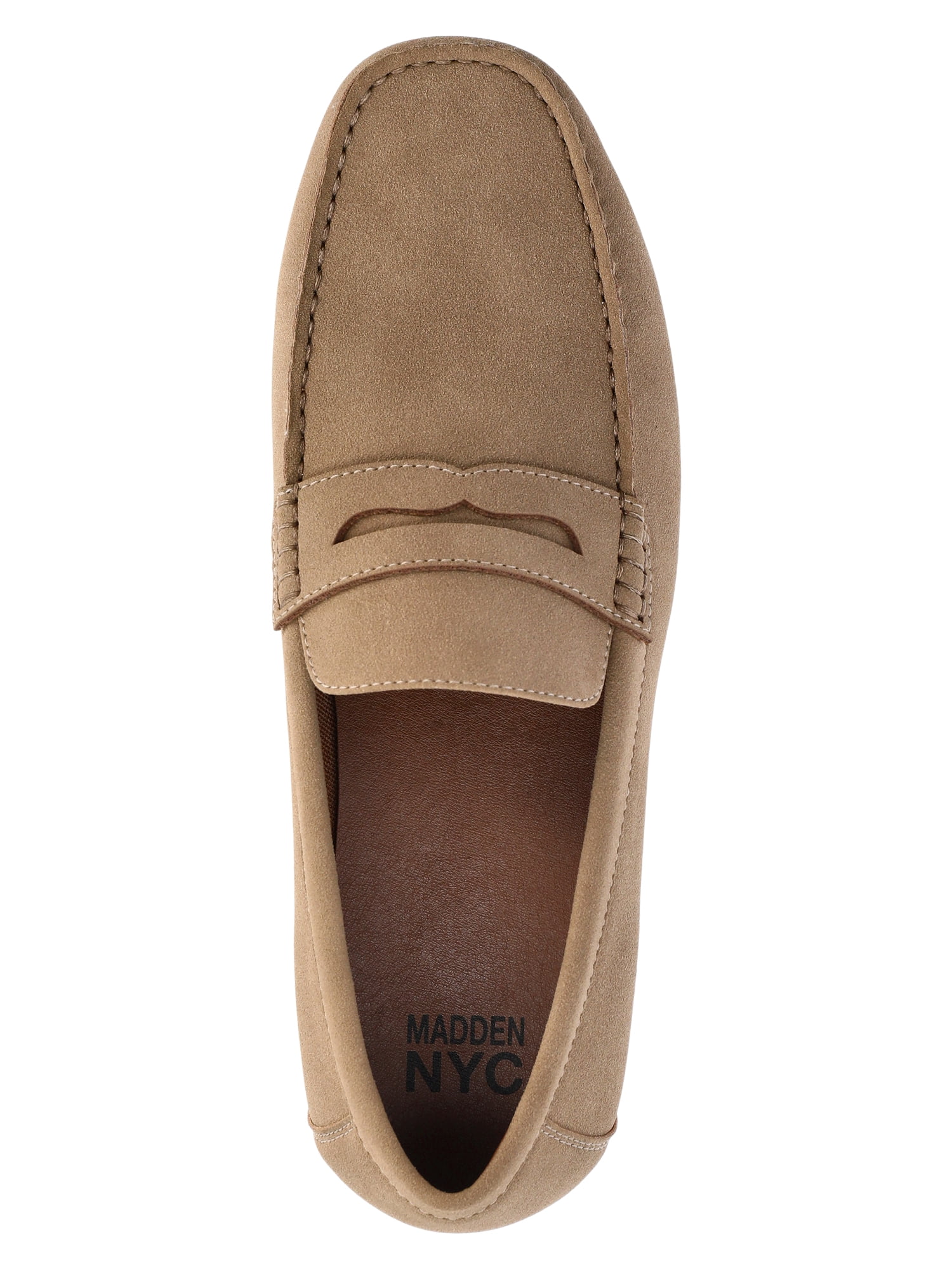 Madden NYC Men's Faux Suede Driving Loafers