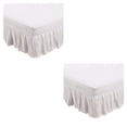 thumbnail image 1 of Injueey Dormitorio de cama elegante y fácil de limpiar Funda de base de cama con volantes fácil de limpiar Type2 NO2, 1 of 6