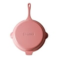 thumbnail image 4 of BergHOFF Neo 4pc Cast Iron Cookware Set, Fry Pan, Grill Pan & Round Dutch Oven, Pink, 4 of 9