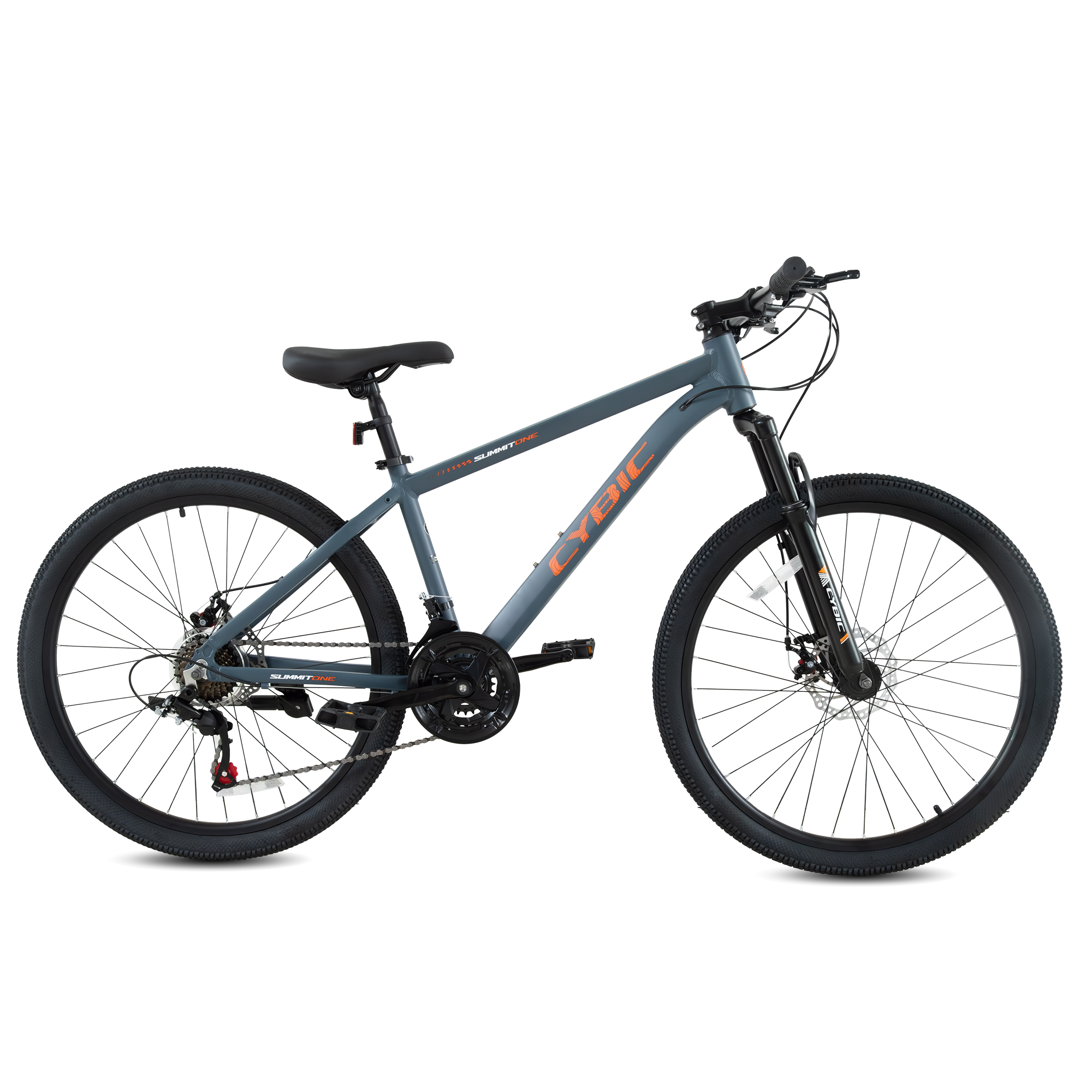 Cybic Mountain Bike 26 inch, 21-Speed Adult MTB with Aluminum Frame, Front Suspension and Disc Brakes bicycle, for Men & Women