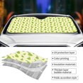 thumbnail image 3 of Kdxio Green Pears1 Print Front Windshield Sun Shade,Folding Auto Sunshade for Car Truck SUV-Small, 3 of 5