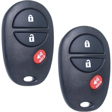 Key Fob Keyless Entry for Toyota 2007-2017 Tundra /2005-2016 Tacoma / 2008-2013 Highlander / 2004-2015 Sienna /2008-2016 Sequoia Remote Control Replacement GQ43VT20T 89742-AE010