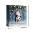 thumbnail image 3 of LmnLft Possum Christmas Advent Calendar, 24 Days Countdown Calendar of Joy with Cute Acrylic Opossum Ornaments, 2D Flat Pendant for Xmas Tree Decor, Festive Holiday Winter Decor for Animals Lover, 3 of 7