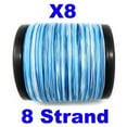 thumbnail image 3 of Reaction Tackle Braided Fishing Line - 8 Strand Blue Camo 20LB 300yd, 3 of 7