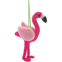 Dimensions Felt Decor Applique Kit-3-D Flamingo