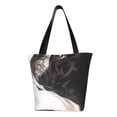 thumbnail image 1 of Balery Black And White Boston Terrier Bolsa de Hombro con Diseño, Bolsa Grande y Duradera, Bolsa Versátil para Compras, 1 of 6