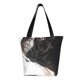 thumbnail image 1 of Fotbe Black And White Boston Terrier Bolsa de Playa con Estampado, Bolsa de Hombro, Bolsa de Mano Espaciosa, Bolsa de Viaje Ligera, Bolsa de Compras Versátil, 1 of 6