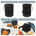 thumbnail image 3 of PhooArto Large Barrel Drawstring Makeup Bag, Dachshund Dogs Travel Cosmetic Bag Portable Make Up Organizer Bag, 3 of 6