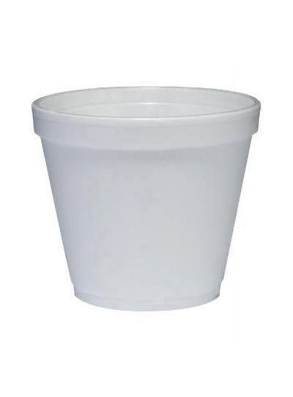 Dart Food Containers, 8 oz, White, 1,000/Carton -DCC8SJ12