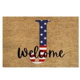 thumbnail image 2 of RnemiTe-amo 4th of July Doormat,Personalized and Family Name Coir Coconut Husk Doormat Door Mat 4th of July Patriotic Independence Day Home Decor, 2 of 2