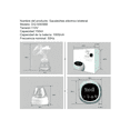 thumbnail image 5 of Extractor Leche Materna Manos Libres succionador De Leche Portátil pantalla Led Grande diseño Antirreflujo Asistente De Lactancia, 5 of 5