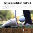 thumbnail image 5 of Paquete de 10 tees de golf NQ largos irrompibles de 3,5', 5 of 5