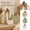 C, variant on Fall decor,Wooden Pumpkin Decor Set of 3,6.7-Inch Farmhouse Rustic Fall Tabletop Ornaments with Leaf Acorn Carvings for Thanksgiving Halloween Centerpiece
