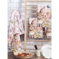 thumbnail image 2 of Pink Easter Kitchen Dish Towels for Drying Dishes Set of 4, Spring Watercolor Tulip Flower Plant Plaid Waffle Weave Microfiber Hand Tea Bathroom Towels Quick Dry & Absorbent Towel 15.7x23.6, 2 of 7