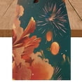 thumbnail image 5 of 1pc Linen A golden dragon flying in the sky  surrounded by auspicious clouds and lanterns Party Decoration, Gift, Holiday Decorations, Room Decor, Scene Decor Dining Table Decoration, 5 of 6