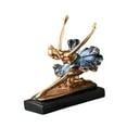 thumbnail image 6 of Modern Ballet Dancer Sculpture Handcrafted Resin Art for Living Room Bedroom Decoration, 6 of 8
