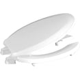 thumbnail image 4 of inch Raised Toilet Seat for Seniors  Elongated  Closed Front with Cover  Plastic, 4 of 6